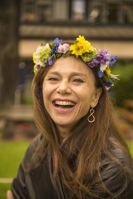 Stockholm 2015 06 03 SR presenterar arets sommarpratare - Pa bilden Lena Olin - KOD 08002 PUBLICATIONxNOTxINxSWExDENxUK-stock-foto