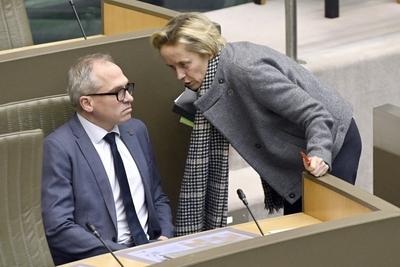 Plenary Session Flemish Parliament 19/02/2025-stock-foto