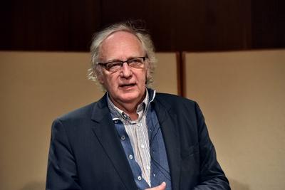 Claus Leggewie, Leiter des Kulturwissenschaftlichen Instituts Essen liest am 20.05.2016 in K?ln auf der 4. phil.COLOGNE-stock-foto
