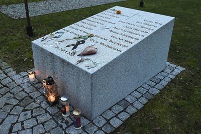 Gedenkst?tte f?r Germanwings Absturzopfer am 12 03 2017 auf dem kommunalen Walfriedhof Sundern in Ha-stock-foto