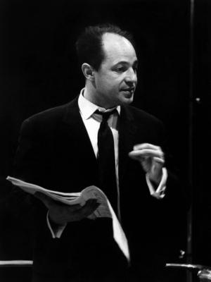 M?nchen Herkulessaal 1964 Pierre Boulez *** Munich Hercules Hall 1964 Pierre Boulez Copyright Wern-stock-foto
