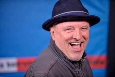 Tatort Gott ist auch nur ein Mensch Publikumspremiere im M?nsteraner CINEPLEX Der Schauspieler Axe-stock-foto
