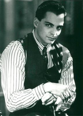 Die wahren Bosse Ein teuflisches Imperium Richard Grieco in dem Filmdrama Die wahren Bosse Ein teuflisches Imperium von-stock-photo
