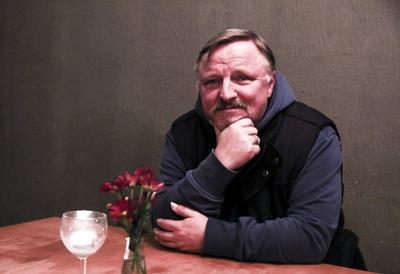 Axel Prahl nach der Kinovorstellung Der Bau von Franz Kafka in den Kammerspielen am 13 10 15 in Kle-stock-foto