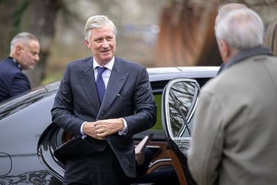 King Philippe visits John Cockerill headquarter-stock-foto