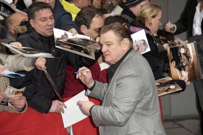 Brendan Gleeson arriving for the Alone In Berlin Jeder stirbt f?r sich allein press conference at-stock-foto