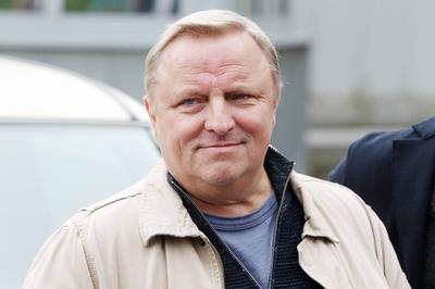 Muenster Tatort Muenster, Pressefototermin am Set 12.09.2018 Axel Prahl (als Kommissar Frank Thiel). Tatort Muenster, P-stock-foto