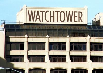 Watchtower der Zeugen Jehovas in Brooklyn New York-stock-foto