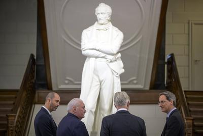 King Philippe visits John Cockerill headquarter-stock-foto