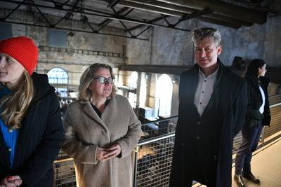 Bundesministerin Svenja Schulze-stock-foto