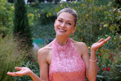Linda Hesse - Immer wieder sonntags 2024, Folge 12 Linda Hesse. ARD-Unterhaltungsshow Immer wieder sonntags. TV-Aufzeich-stock-foto