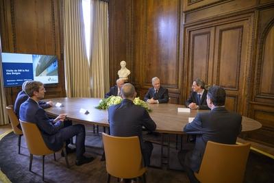 King Philippe visits John Cockerill headquarter-stock-foto