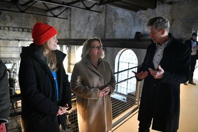 Bundesministerin Svenja Schulze-stock-foto