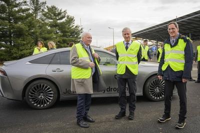 King Philippe visits John Cockerill headquarter-stock-foto