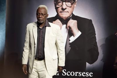 Souleymane Cisse Preisverleihung Prix Lumiere 2015 Festival Lumiere Filmfestival in Lyon F-stock-photo