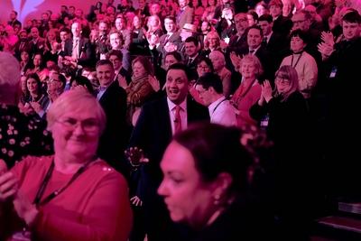 UK: Scottish Labour Party Annual Conference at Scottish Event Campus, Glasgow, Scotland on 21 February 2025:-stock-foto