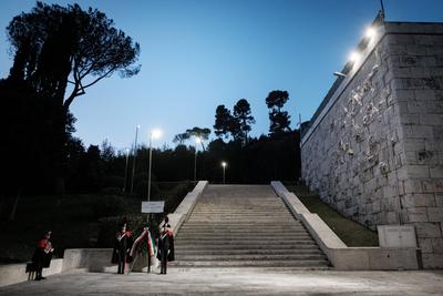 Rome, commemoration of ambassador Luca Attanasio.-stock-photo