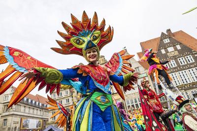 40. Bremer Karnival, Bremen, Deutschland-stock-foto