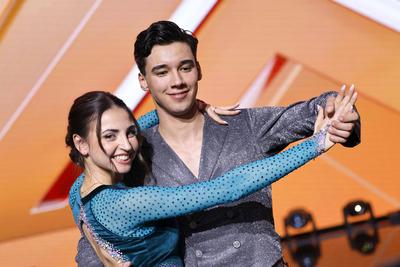 Diego Pooth und Ekaterina Leonova-stock-foto
