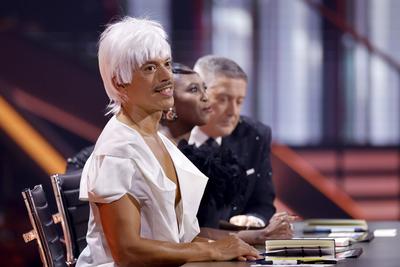 Jorge Gonzalez, Motsi Mabuse und Joachim Llambi-stock-foto