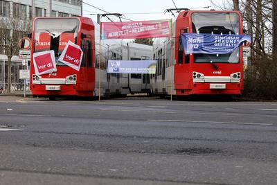 KVB-Streik-stock-foto