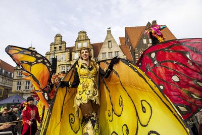 40. Bremer Karnival, Bremen, Deutschland-stock-foto