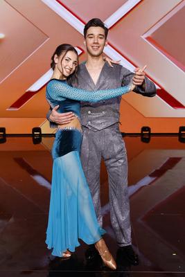 Diego Pooth und Ekaterina Leonova-stock-foto
