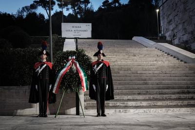 Rome, commemoration of ambassador Luca Attanasio.-stock-photo
