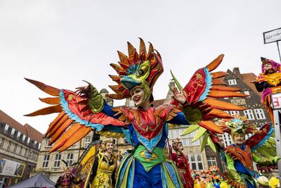 40. Bremer Karnival, Bremen, Deutschland-stock-foto