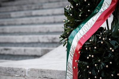 Rome, commemoration of ambassador Luca Attanasio.-stock-photo