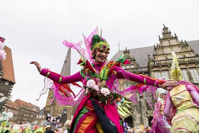 40. Bremer Karnival, Bremen, Deutschland-stock-foto
