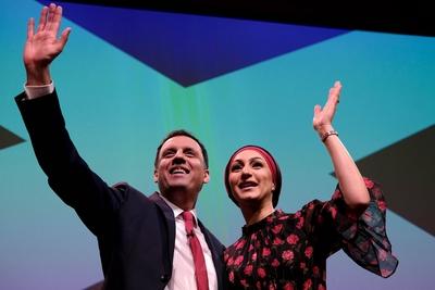 UK: Scottish Labour Party Annual Conference at Scottish Event Campus, Glasgow, Scotland on 21 February 2025:-stock-foto