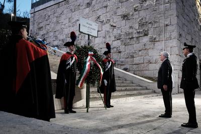 Rome, commemoration of ambassador Luca Attanasio.-stock-photo