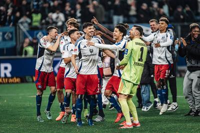 Fu?ball | M?nner | Saison 2024/2025 | 2. Fu?ball-Bundesliga | 23. Spieltag | Hamburger SV vs. 1. FC Kaiserslautern | 21.02.2025-stock-photo