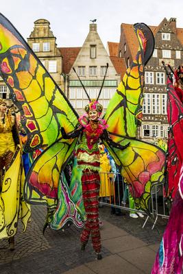 40. Bremer Karnival, Bremen, Deutschland-stock-foto