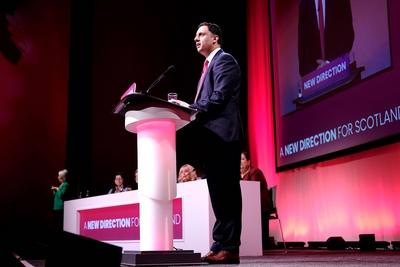 UK: Scottish Labour Party Annual Conference at Scottish Event Campus, Glasgow, Scotland on 21 February 2025:-stock-foto