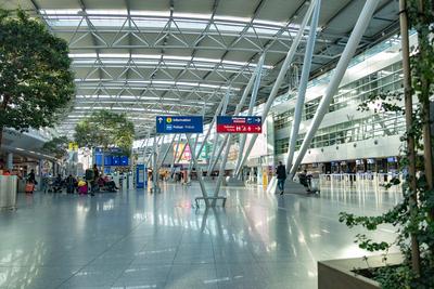 GERMANY - AACHEN - AIRPORT-stock-foto