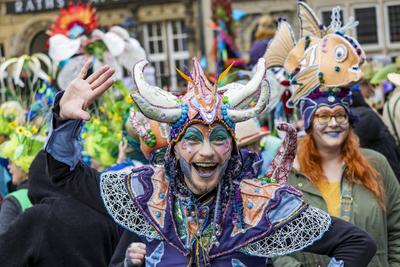 40. Bremer Karnival, Bremen, Deutschland-stock-foto