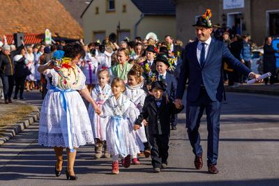 Wendische Fastnacht im Spreewald-stock-foto