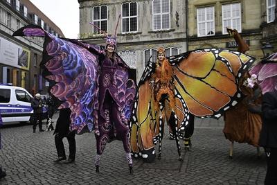 Bremen, 40. Bremer Karneval-stock-foto