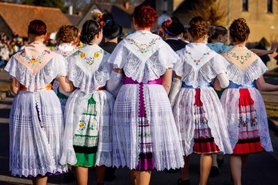 Wendische Fastnacht im Spreewald-stock-foto