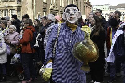 Bremen, 40. Bremer Karneval-stock-foto