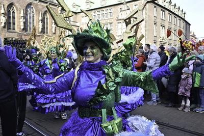 Bremen, 40. Bremer Karneval-stock-foto
