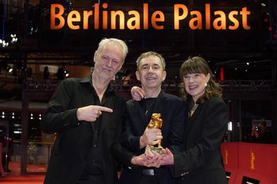 Yngve Saether, Dag Johan Haugerud, Hege Hauff Hvattum-stock-foto