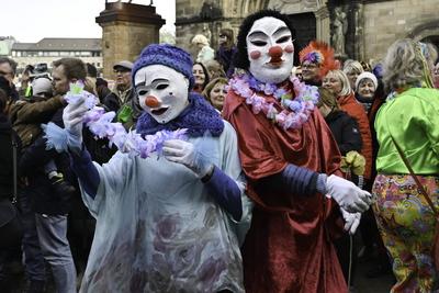 Bremen, 40. Bremer Karneval-stock-foto