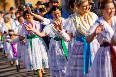 Wendische Fastnacht im Spreewald-stock-foto