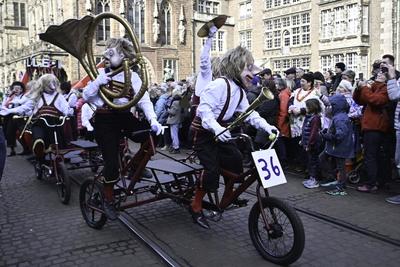 Bremen, 40. Bremer Karneval-stock-foto