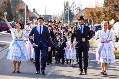 Wendische Fastnacht im Spreewald-stock-foto
