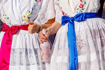 Wendische Fastnacht im Spreewald-stock-foto