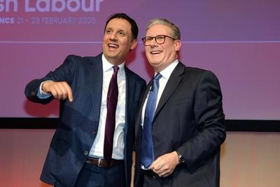 UK: Scottish Labour Party Annual Conference at Scottish Event Campus, Glasgow, Scotland on 23 February 2025:-stock-foto